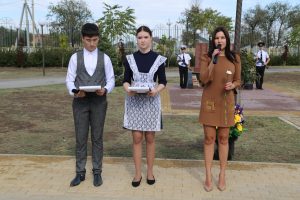 В парке им. III Интернационала Трусовского района г.Астрахани прошел патриотический митинг